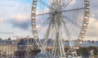 Paris place de la concorde Grande Roue