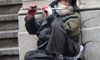 Portrait dans la rue à New York